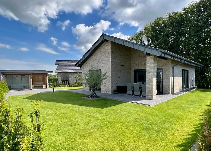 Schoenes Mit Sauna Am Harkebruegger In Der Naehe Von Oldenburg Prázdninový dům